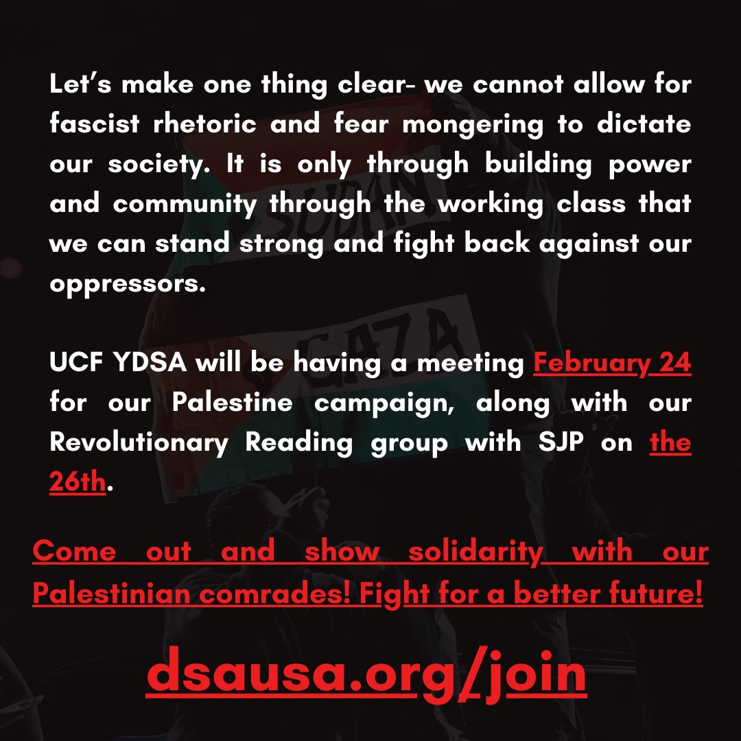 YDSA @ UCF tweet media