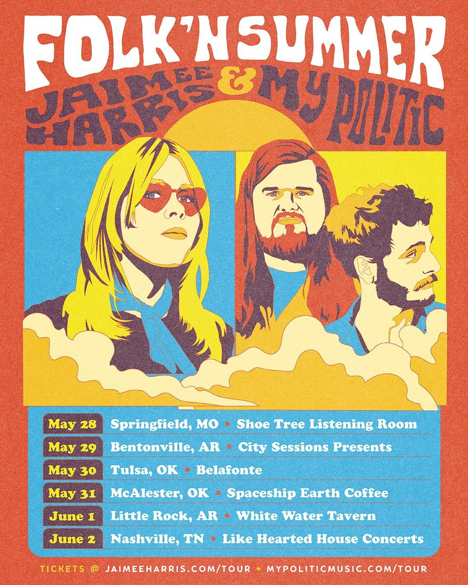 My Politic {Kaston Guffey} New Album coming soon! (@my_politic) on Twitter photo NEW TOUR DATES
On sale Friday 2/14!
we are joining forces with our pal <a href="/jaimeeharris/">𝐽𝐴𝐼𝑀𝐸𝐸 𝐻𝐴𝑅𝑅𝐼𝑆 🌈</a> for a 6 show run. We are just delighted! We met Jaimee (& Mary) at our first <a href="/WoodyFest/">Woody Guthrie Fest</a> in 2023 and became fast friends! Very excited to travel & make some noise together! NEW TOUR DATES
On sale Friday 2/14!
we are joining forces with our pal <a href="/jaimeeharris/">𝐽𝐴𝐼𝑀𝐸𝐸 𝐻𝐴𝑅𝑅𝐼𝑆 🌈</a> for a 6 show run. We are just delighted! We met Jaimee (& Mary) at our first <a href="/WoodyFest/">Woody Guthrie Fest</a> in 2023 and became fast friends! Very excited to travel & make some noise together!