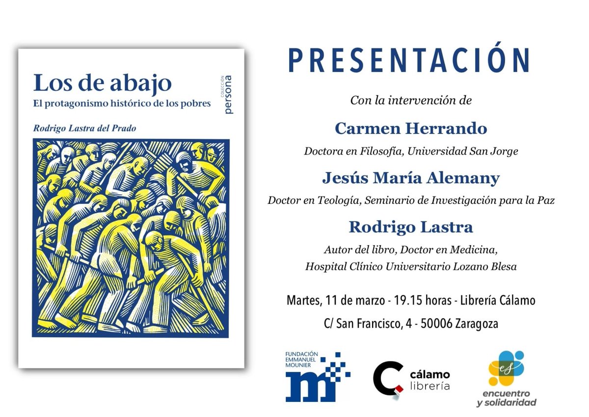 DrRodrigoLastra's tweet photo. Pues presentamos el libro en la librería #Calamo. 👏🏻👏🏻
¡¡No me puede hacer más ilusión que me hayan invitado de mi librería de cabecera y escoltado por tan ilustres presentadores!!
Si el 11 de marzo no tienes plan, y estás por #Zaragoza...¡allí estaremos! https://t.co/GraDUcysB5