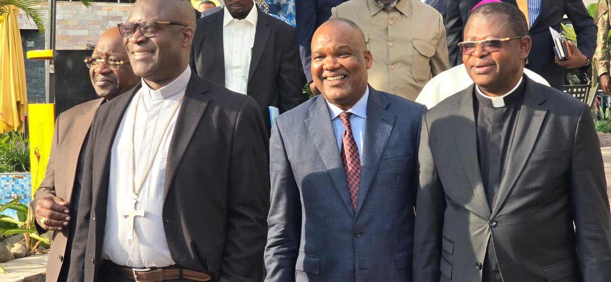 StanysBujakera's tweet photo. #RDC #M23: « C'était aussi l'occasion de partager avec eux les préoccupations des Congolais sur la balkanisation et l'exploitation illicite des matières premières. Là aussi, nous avons eu des réponses assez rassurantes, selon lesquelles ils ne sont pas dans la dynamique de la balkanisation ni dans celle de l'exploitation illicite, et ils ont expliqué comment cela se passe. », CENCO-ECC