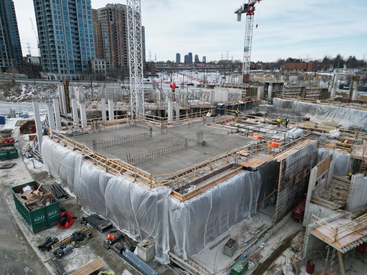 Big strides are being made on the construction of a new vibrant community in Etobicoke! Check out the progress on the first phase of the development at Bloor-Kipling (Block 1).

Developed by Tricon Residential and Kilmer Group, this reimagined community will deliver 725 new