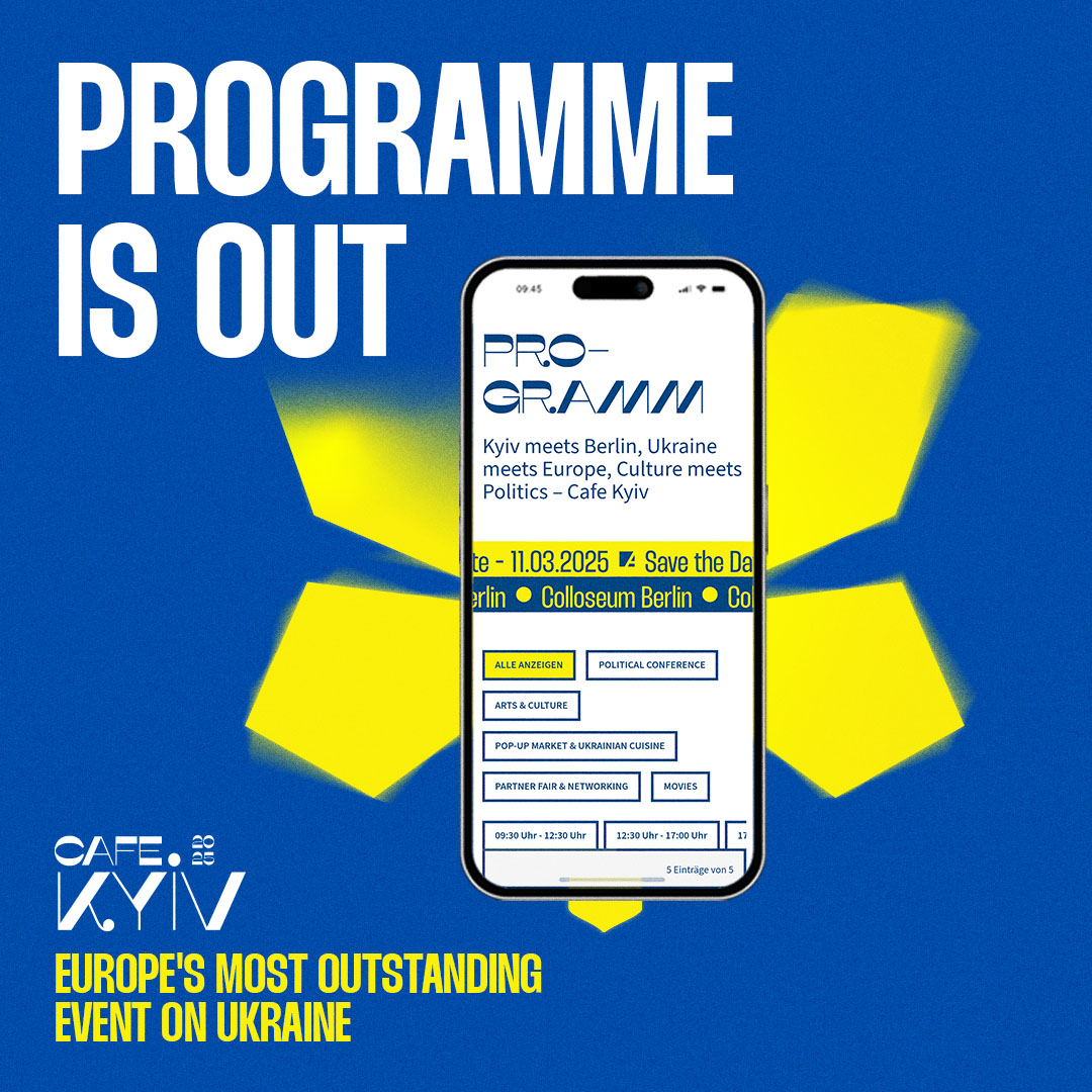 KASonline's tweet photo. Das #CafeKyiv2025 Programm ist da! ⏰Freuen Sie sich auf die vielfältige ukrainische Kultur, inspirierende Workshops und einzigartige Networking-Möglichkeiten. Sehen Sie sich jetzt das vollständige Programm auf unserer Website an: https://t.co/Dw2NOkMGpV
#CafeKyiv #FreedomMustWin https://t.co/OJTJOxBmo6