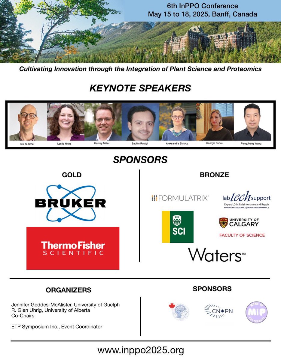 UhrigLab (@labuhrig) on Twitter photo !!! Only a few more days for early registration !!!
Early registration closes on Feb 15th 2025
Visit inppo2025.org for more details. !!! Only a few more days for early registration !!!
Early registration closes on Feb 15th 2025
Visit inppo2025.org for more details.