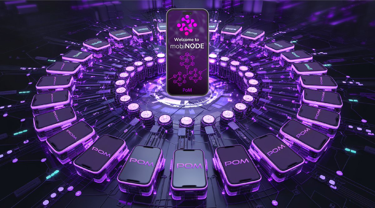 #mobiNODE isn’t just another project—it’s a mission to redefine blockchain for the mobile-first-generation🌍🧵