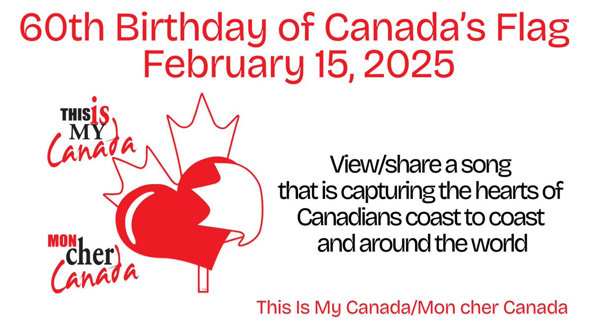 thisismycanada's tweet photo. This Is My Canada/Mon cher Canada
Video/Song link:
https://t.co/pUSCNwaYUu
No matter our differences, we are even more strongly united by our love for Canada๐จ๐ฆ๐โค๏ธ
#BuyCanadian #thisismycanada #moncherCanada #ProudToBeCanadian #CanadaFlagDay #Canada #CanadaStrong #CanadianEh https://t.co/BDnalXUmHl
