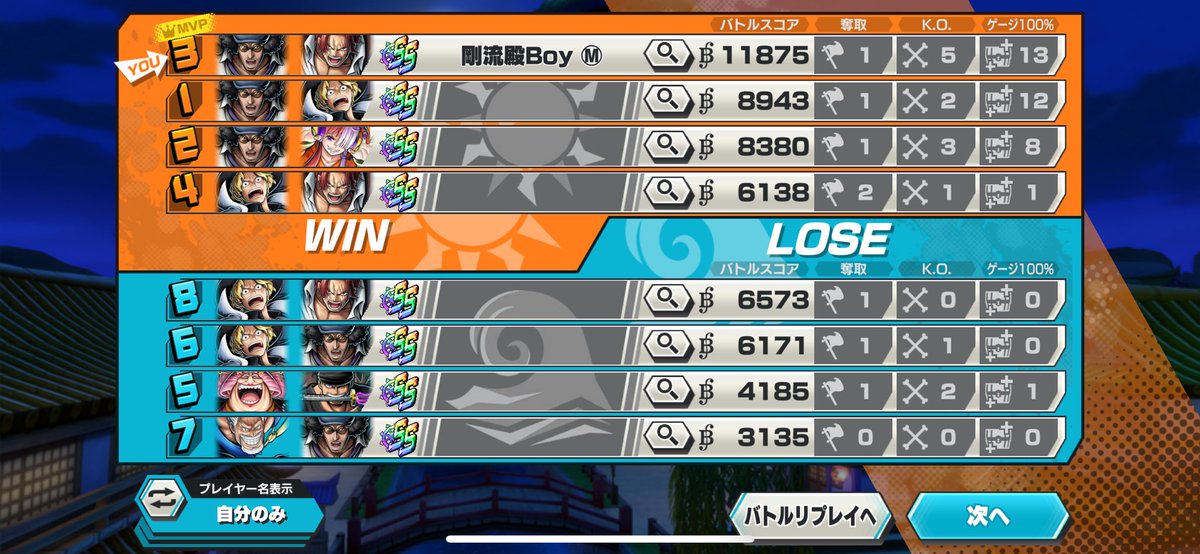 GBoy2bounty's tweet photo. クザン使ってたら､すげースコア出た‼️ https://t.co/ofVPKs07HR