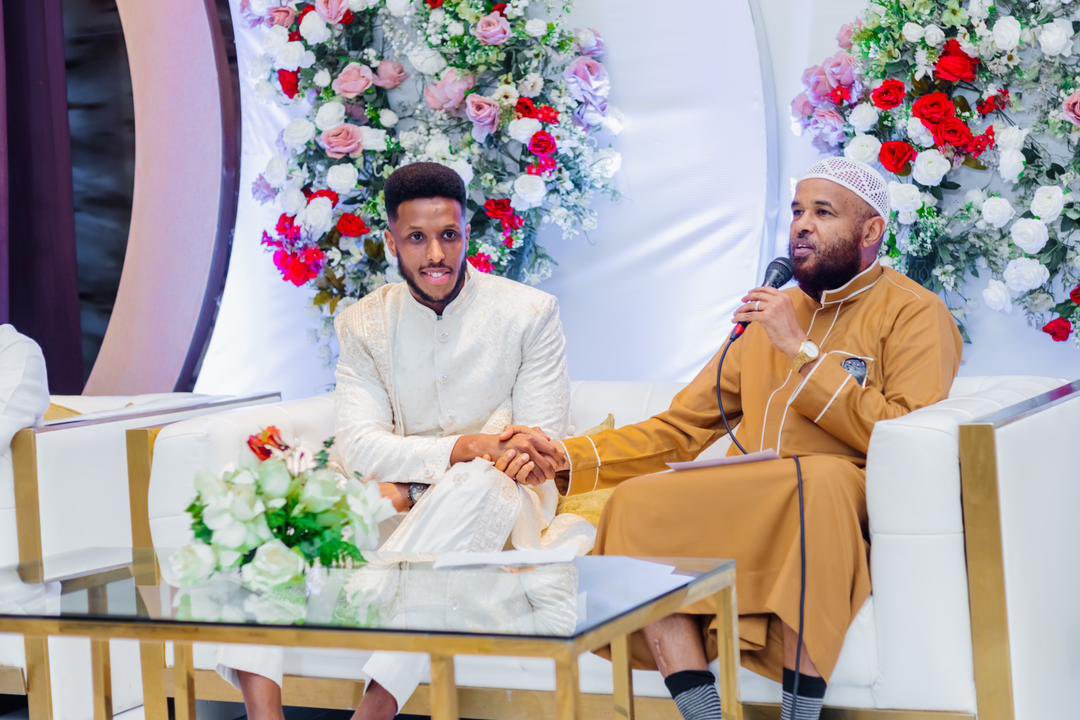 A joyous occasion that I joined the family of Mrs. Aamina Mohamed Sheik and the family of the late Mr. Ahmed Aweys (Geesle) to celebrate the double Nikah of their children; {Ali Ahmed Aweys &amp; Yasmin Abdullahi Rageh AND- Aweys Ahmed Aweys (Geesle) &amp; Umalkheyr Abdullahi Sh. Abukar}