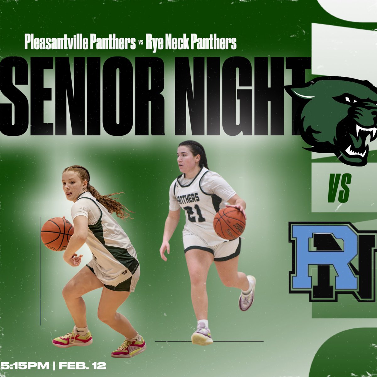 🏀🏀GAME DAY/SENIOR NIGHT🏀🏀

COME OUT &amp; SUPPORT AS THE PVILLE PANTHERS HOST RYE NECK AND HONOR OUR SENIOR, MEGAN RAEFSKI

TIP: 5:15PM
CEREMONY: 5:00PM

LETS GO! 🏀🔥🏀