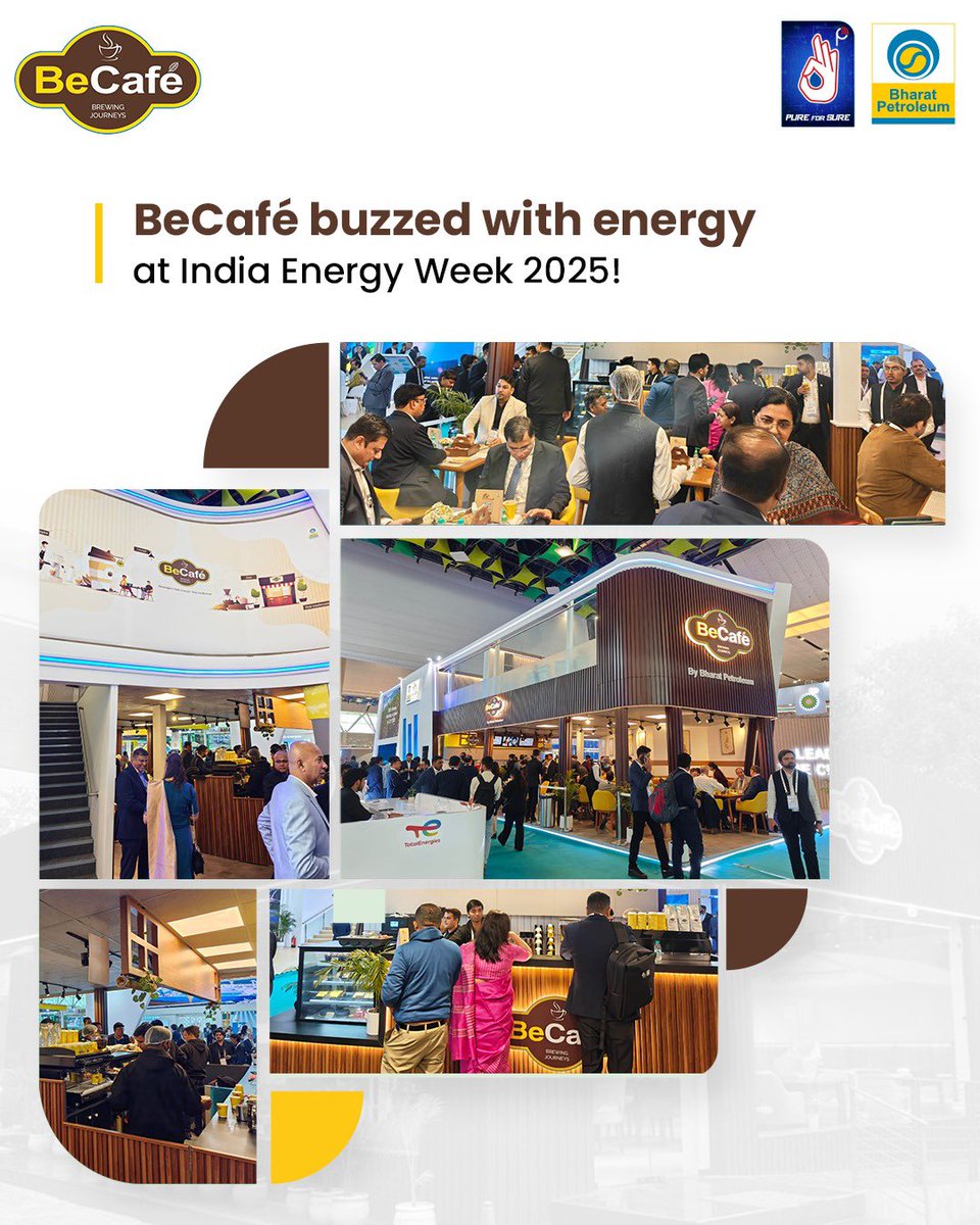 BeCafe Buzzes with Energy at India Energy Week 2025!
Innovation, collaboration, and premium café vibes fuel every moment at #IEW2025! From bold ideas to refreshing brews, explore the latest in energy innovation, sustainability, and technology as global pioneers unite to shape a
