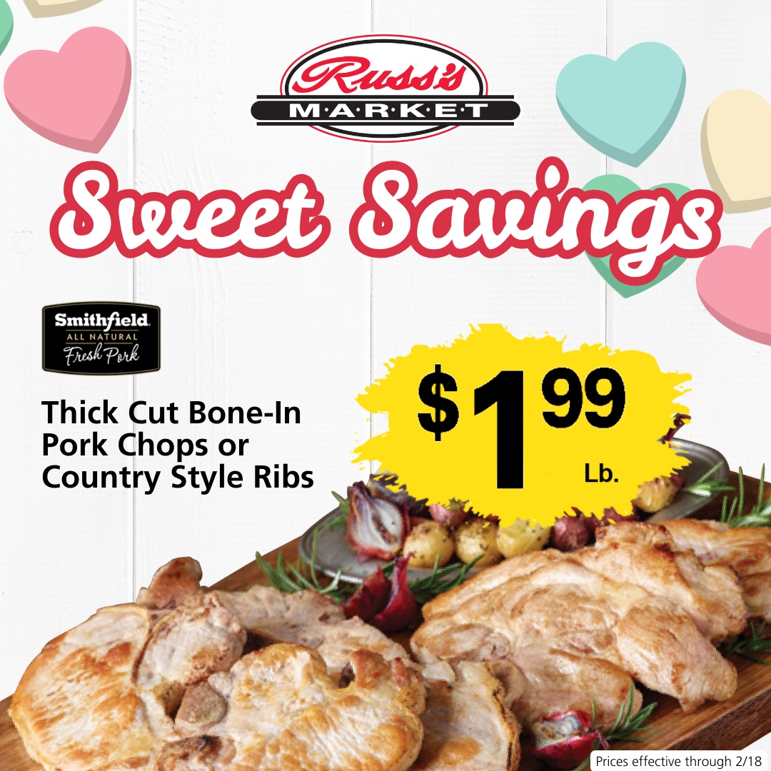 RussMarket's tweet image. 💘🍓 Celebrate Valentine’s Day with delicious deals on everything you need like fresh produce, decadent treats, and more! Shop this week’s ad and spread the love (and savings)! 

👀 russmarket.com/weekly-ad

#ValentinesDay #SweetDeals #SweetSavings #ValentinesDayDeals #LocalGro...