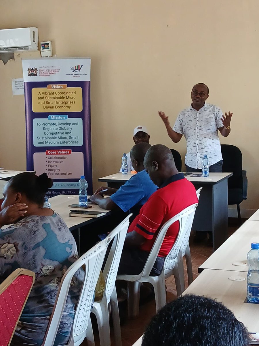 MSEA_Kenya's tweet photo. CAPACITY-BUILDING AND SENSITIZATION FORUM
MSEA Kwale Regional Office, in collaboration with the County Government of Kwale, Kenya Industrial Estates Ltd, and the Youth Enterprise Development Fund, organized a capacity-building and sensitization forum in Matuga Sub-County. https://t.co/MynD3Bkdvo