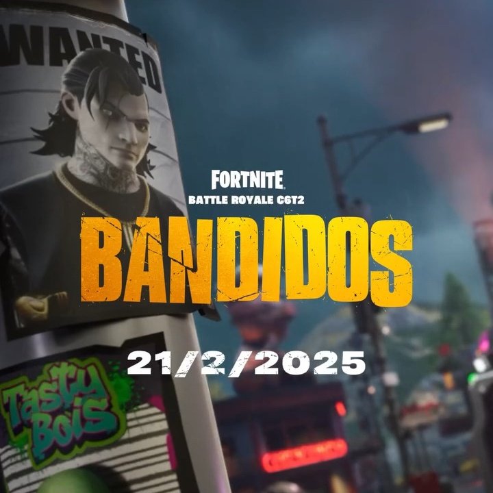 Nombre oficial de la nueva temporada en español:

- Bandidos.

#Fortnite
