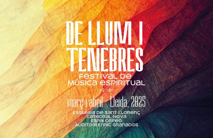 Antoni Gelonch (@antoni_gelonch) on Twitter photo "DE LLUM I TENEBRES"
7è Concert: 25 abril, 21h, Església d Sant Llorenç
"Missa de Glòria de Pau Casals", amb solistes vocals i instrumentals i la <a href="/CoralCarmina/">Coral Càrmina</a>, dirigits x <a href="/DanielMestreD/">Daniel Mestre 🎗🇺🇦</a>: horitzons2050.org/event/missa-de…
+ info i entrades: horitzons2050.org/#events "DE LLUM I TENEBRES"
7è Concert: 25 abril, 21h, Església d Sant Llorenç
"Missa de Glòria de Pau Casals", amb solistes vocals i instrumentals i la <a href="/CoralCarmina/">Coral Càrmina</a>, dirigits x <a href="/DanielMestreD/">Daniel Mestre 🎗🇺🇦</a>: horitzons2050.org/event/missa-de…
+ info i entrades: horitzons2050.org/#events