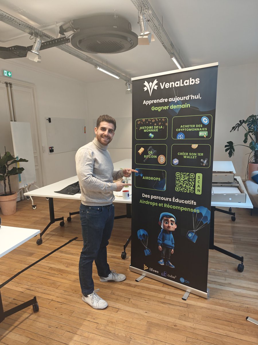 Vennila Seshadri a.k.a Nila (@vennilaseshadri) on Twitter photo Meet <a href="/VenaLabs/">VenaLabs</a> !!!
A gamified, multilingual, free education platform for all things web3 🔥
<a href="/MarvinScaringe2/">Marvin - CEO VenaLabs</a> and I are going to be at <a href="/nft_paris/">NFT Paris</a> (11 am) and the <a href="/GGCommunityTech/">GG Community</a> event (7 pm) tomorrow to debut our platform and all its exciting features.
See you there ✨ Meet <a href="/VenaLabs/">VenaLabs</a> !!!
A gamified, multilingual, free education platform for all things web3 🔥
<a href="/MarvinScaringe2/">Marvin - CEO VenaLabs</a> and I are going to be at <a href="/nft_paris/">NFT Paris</a> (11 am) and the <a href="/GGCommunityTech/">GG Community</a> event (7 pm) tomorrow to debut our platform and all its exciting features.
See you there ✨