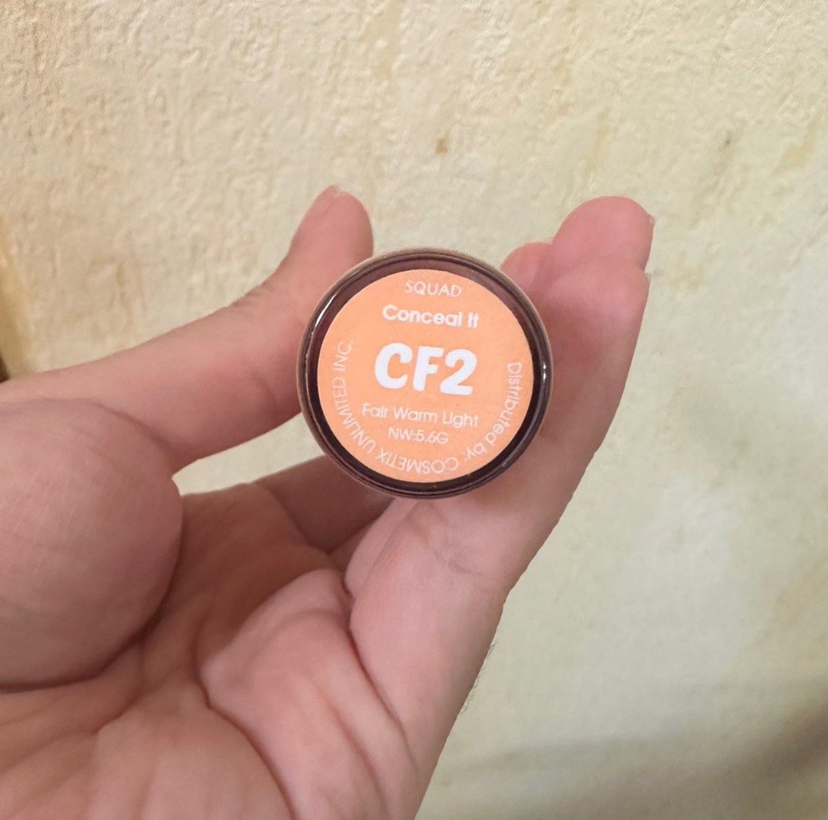 wts | lfb ph

— squad cosmetics concealer in cf2
90 php, used twice

mop/mod: gcash/ggx
rfs: not my shade

# makeup fair warm undertone affordable