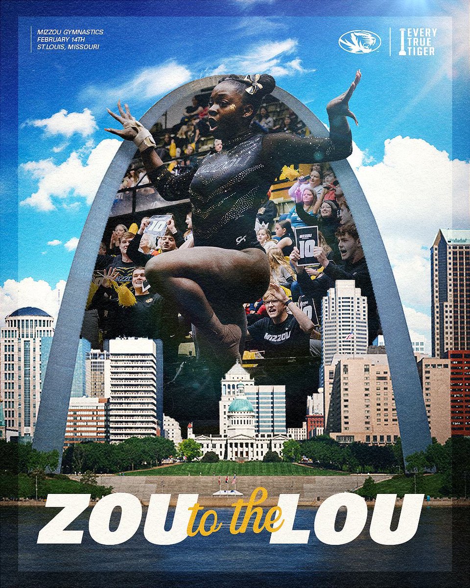 Blake Craig (@blake_craig19) on Twitter photo Who's pulling up to Family Arena? Show out for Mizzou Gymnastics! โซ๏ธ๐ก
<a href="/MizzouAthletics/">Mizzou Athletics</a> <a href="/MizzouGym/">Mizzou Gymnastics</a>
#ETTB #MIZ
๐: Friday, February 14
โฐ: 6:30pm CT
๐๏ธ: Family Arena - St. Charles, MO Who's pulling up to Family Arena? Show out for Mizzou Gymnastics! โซ๏ธ๐ก
<a href="/MizzouAthletics/">Mizzou Athletics</a> <a href="/MizzouGym/">Mizzou Gymnastics</a>
#ETTB #MIZ
๐: Friday, February 14
โฐ: 6:30pm CT
๐๏ธ: Family Arena - St. Charles, MO