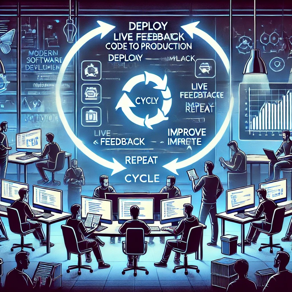 The best software teams don’t chase perfection before shipping. They deploy frequently, gather real-world feedback, and refine their features incrementally. The faster the loop, the better the product. Ship, learn, improve. Repeat. #DevEx #ContinuousDelivery