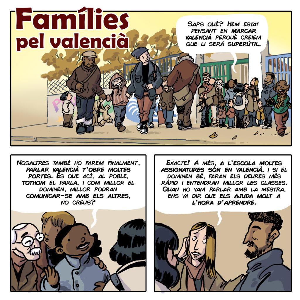 🦸🏻‍♀️🦸🏿‍♂️ Des de Camacuc agraïm el súper treball que fa la gent de #familiespelvalencia perquè les xiquetes i xiquets valencians continuen aprenent en la seua llengua

👅 El valencià és la llengua més bonica del món 🫶🏻 del 25 de febrer al 4 de març voteu SÍ AL VALENCIÀ!
#Síalvalencià