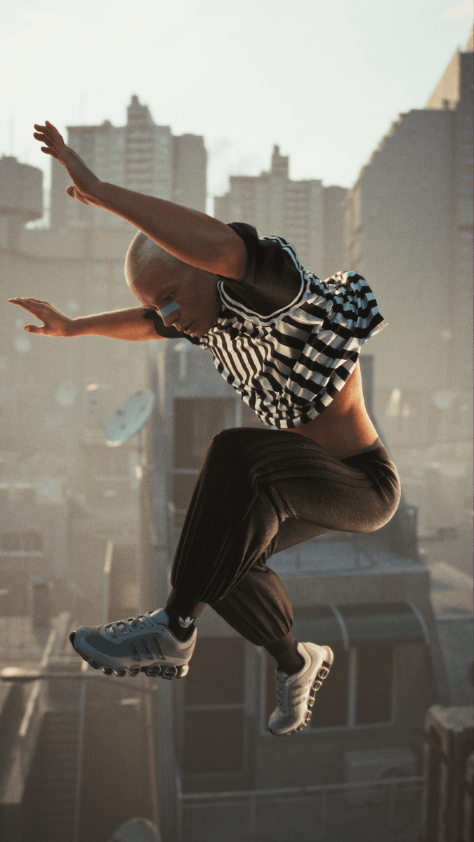 cascadeur3d's tweet photo. Adidas x Foot Locker Europe ad made in Cascadeur!

Check it out ➡️ https://t.co/viu2vkL5hg

Soon we’ll share how @blockschmidt directed this 3D shoe campaign & how #Cascadeur helped to create the character animation in under 10 hours!

#IndieDev #CG #3danimations