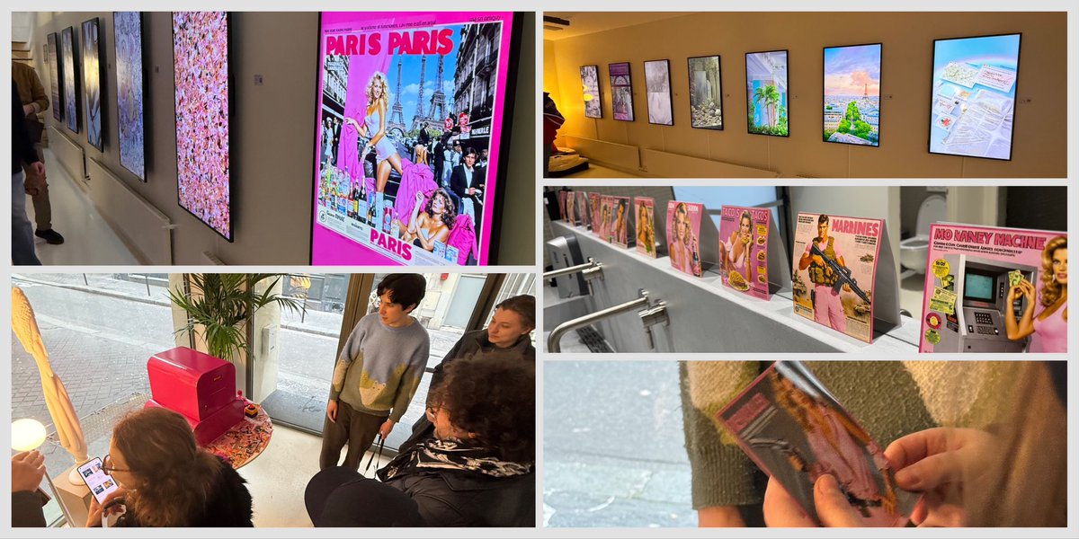 guilauzier's tweet image. Starting @nft_paris off strong! Next stop: conferences at @ArtverseParis with @SuperRare. Excited for insightful discussions and incredible art. Huge thanks to the organizers @peiyao9999, @borgetsebastien, @PalomarRo, and @SuperRareJohn for making this happen!#Web3 @GeneratedArt