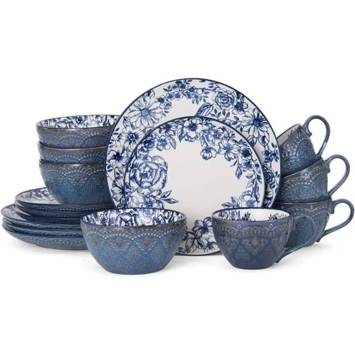 GoodsHomestead's tweet image. 💙 Elegant Dining in Every Meal! 💙
Upgrade your table setting with the Gabriela Blue 16-Piece Dinnerware Set—a stunning blend of style and function. Perfect for servies 🍽✨homesteadhavengoods.com/products/gabri…

#HomeDiningEssentials #DinnerwareCollection #ModernTableware #StylishKitchen