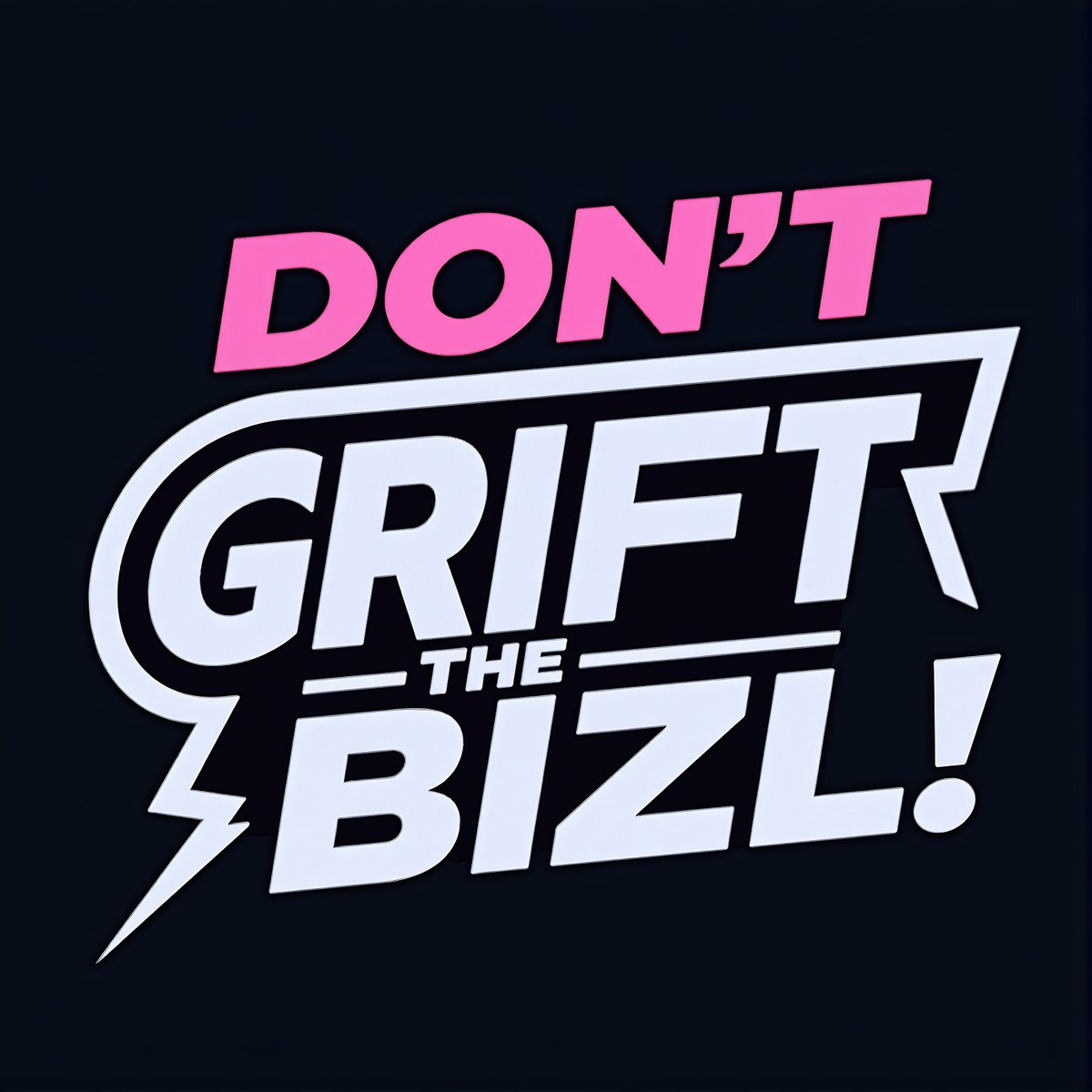 bizl_ai's tweet photo. Hey man, we don't mind if you get the BIZL.
That's really your prerogative.
But whatever you do, please:

 "DON'T GRIFT THE BIZL!"

#NFTS