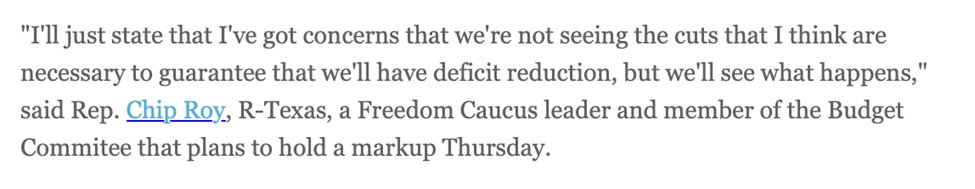 Team, we’re losing the plot. Their plan to cut people’s health care &amp; food assistance is about paying for tax cuts for rich, not deficit reduction: