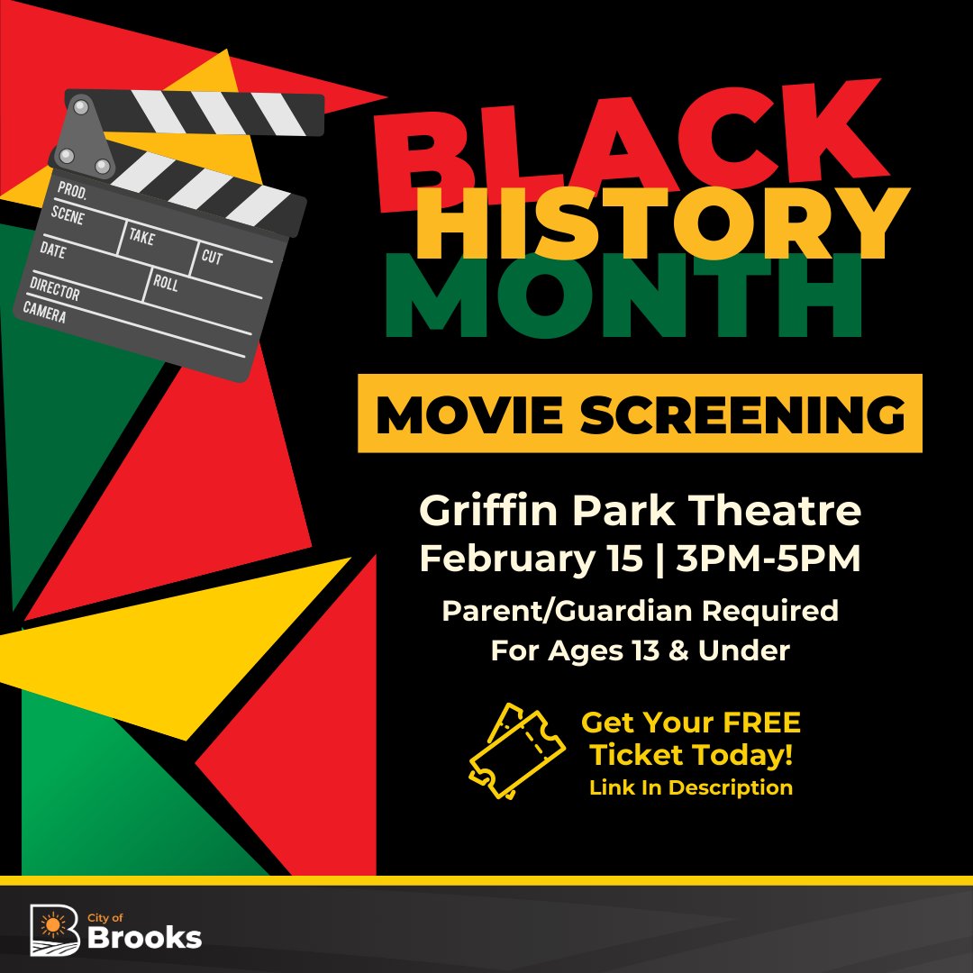 Join us for a special Black History Month celebration with a screening of Harriet at Griffin Park School!

- Date: February 15
- Time: 3pm-5pm (seating starts at 2:30)
- Location: Griffin Park Theatre

Get your FREE ticket: l.facebook.com/l.php?u=https%…