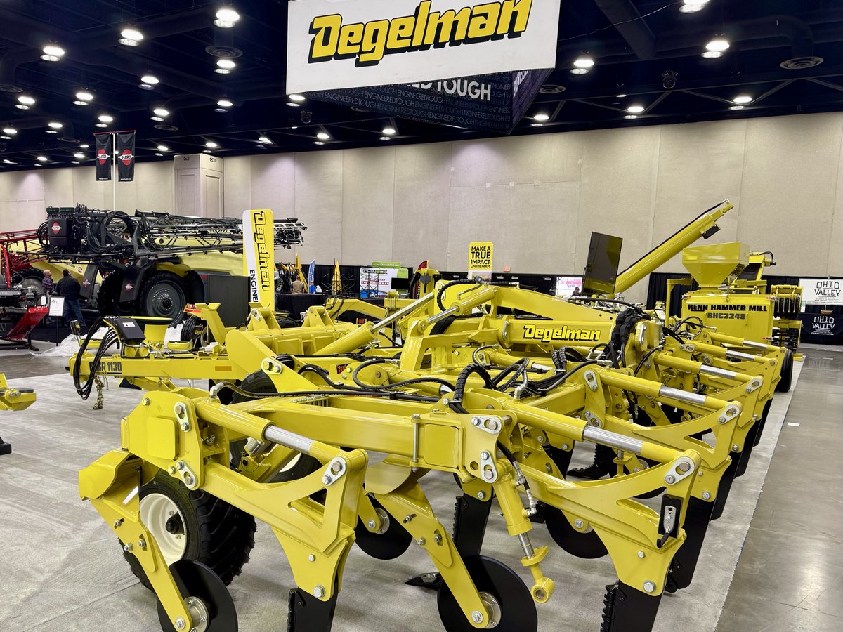 🚜✨ The wait is over! The National Farm Machinery Show kicks off today!

🌾 Explore our lineup of  high performance equipment, connect with Degelman sales and product support reps, and see the latest innovations in person. 

📍 Louisville, KY 🗓️ February 12-15