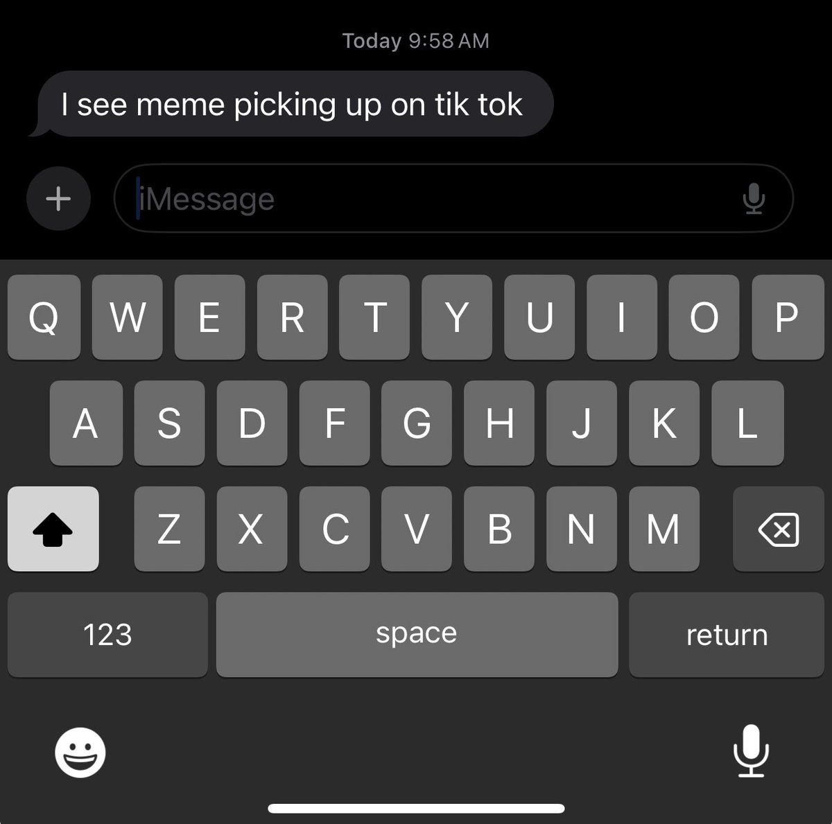 _Shadow36's tweet photo. Now THIS is the text i wanted to see

Organically getting on normie tik tok.

Early.

This is fun https://t.co/zkuFtmb5tO