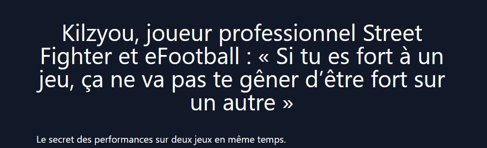 PassionVS_FGC's tweet image. Fans de la #KarmineCorp, si vous voulez en savoir plus sur votre poulain, son interview est dispo !

Il revient sur sa carrière avant de rejoindre la prestigieuse, quand il était pro sur plusieurs jeux !

+ on vient de sortir une interview vidéo Capcom cup !

Liens ⬇️⬇️⬇️
#KCWIN