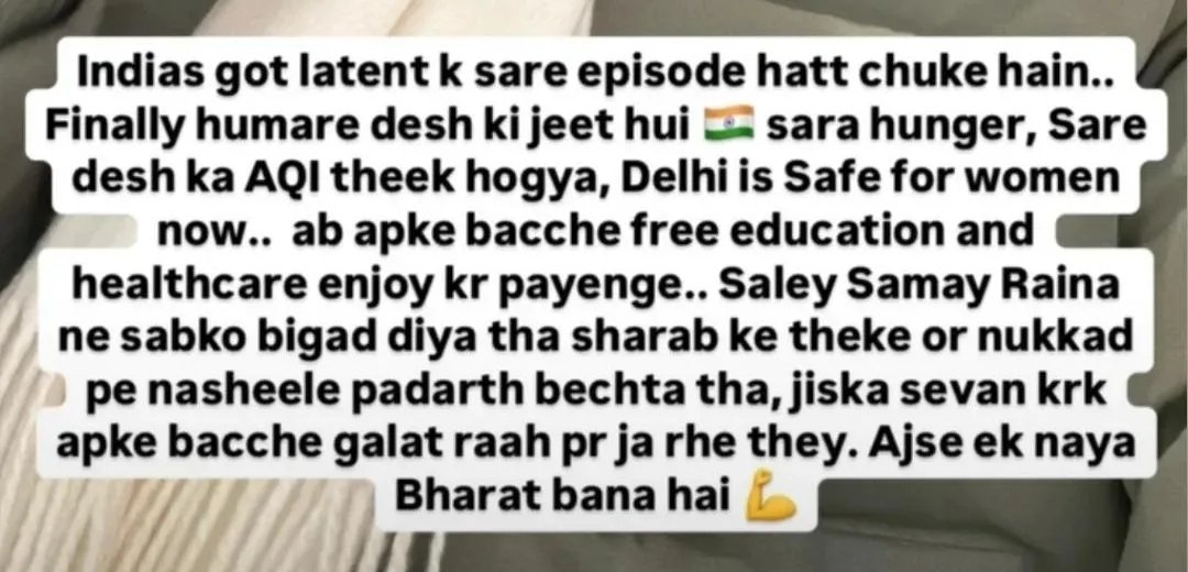 PrachiK2107's tweet photo. Life after Samay Raina deletes all the episodes of India's Got Latent from his channel on YouTube🙂
#samayraina #IndiasGotTalent #indianlaw🤡 https://t.co/8ZLwn5ZKVY
