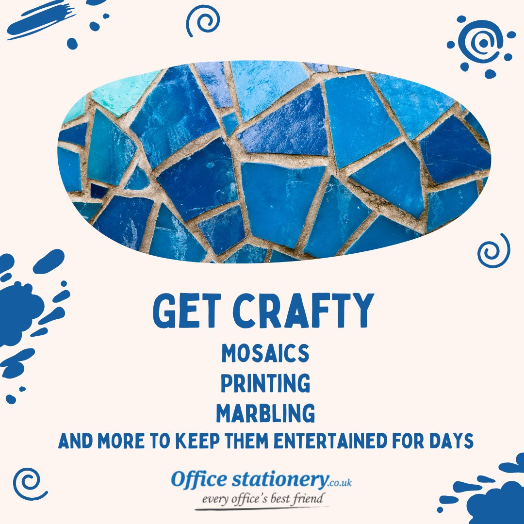 buystationery's tweet image. School holidays? Keep the kids busy &amp;amp; creative! 🎨✨

Explore our range of paints, chalks, crayons, watercolors, mosaic sets &amp;amp; more—all at affordable prices! 🖌️🎭

Shop now 👉 officestationery.co.uk

#SchoolHolidays #CreativeFun #KidsActivities