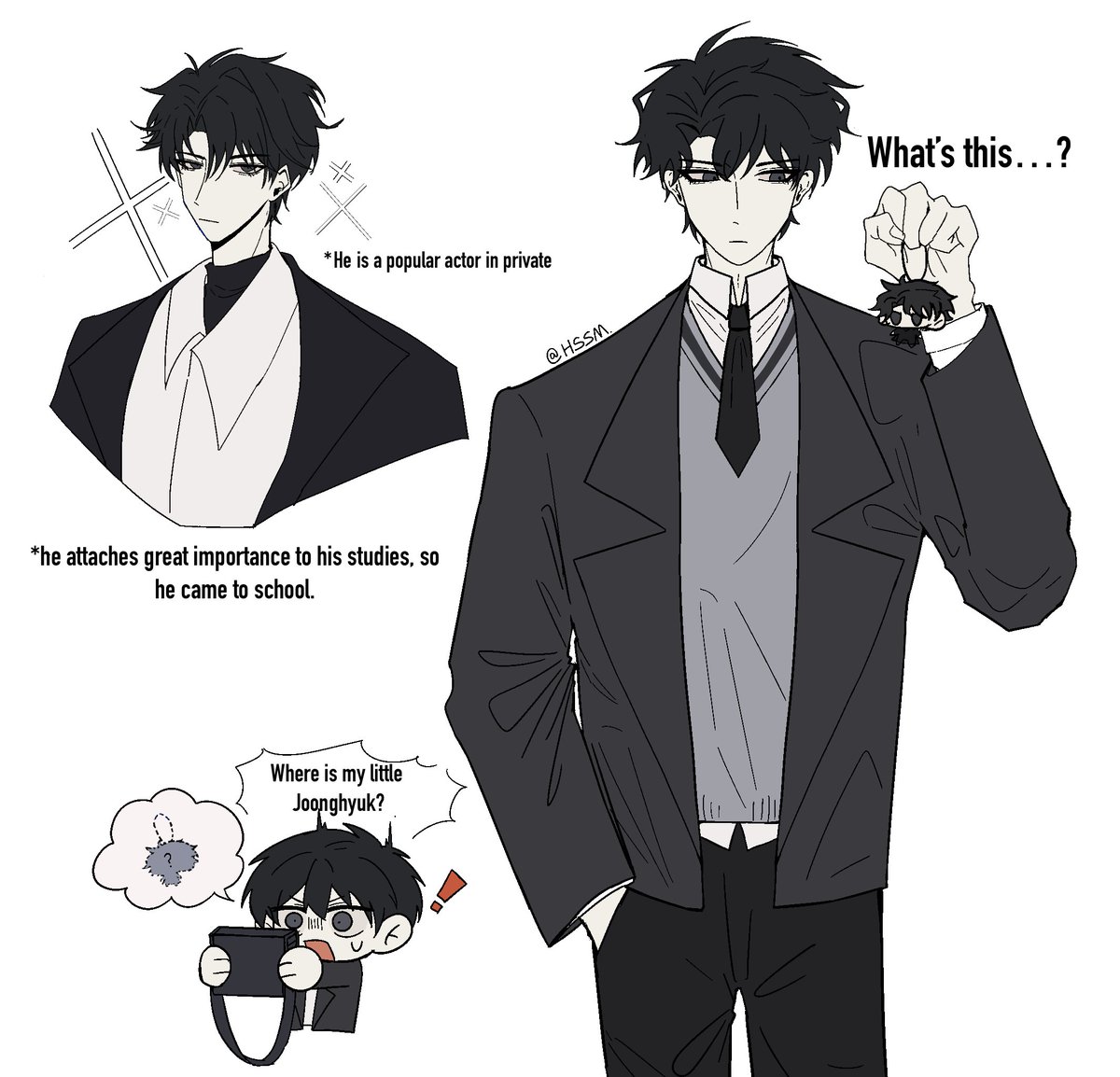 #joongdok #ORV 
补了两个校园pa的设定