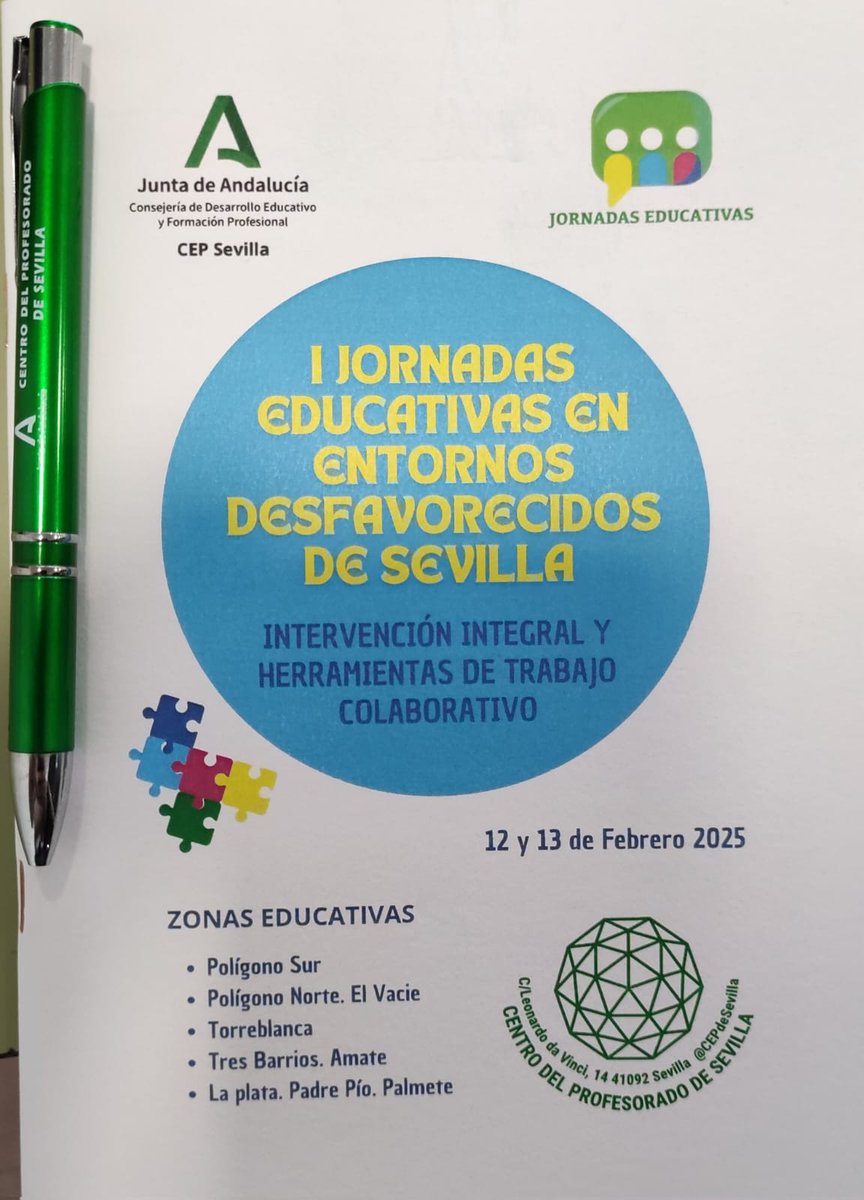 Jornadas Educativas en entornos desfavorecidos de Sevilla. Arrancamos la primera sesión con @xabierbonal Compromiso de las personas asistentes. <a href="/DG_IFP/">DG de Innovación y Formación del Profesorado</a> <a href="/FormacProfAnd/">Servicio de Planes de Formación</a> <a href="/CEPdeSevilla797/">Antonio Estrada</a> @martasesoraCEP <a href="/CEPdeSevilla835/">Asesoría Primaria</a> <a href="/asesoria7983125/">Asesoria794</a> <a href="/CEPdeSevilla346/">Marga Valle</a> <a href="/EducaAnd/">Consejería Desarrollo Educativo y FP</a>