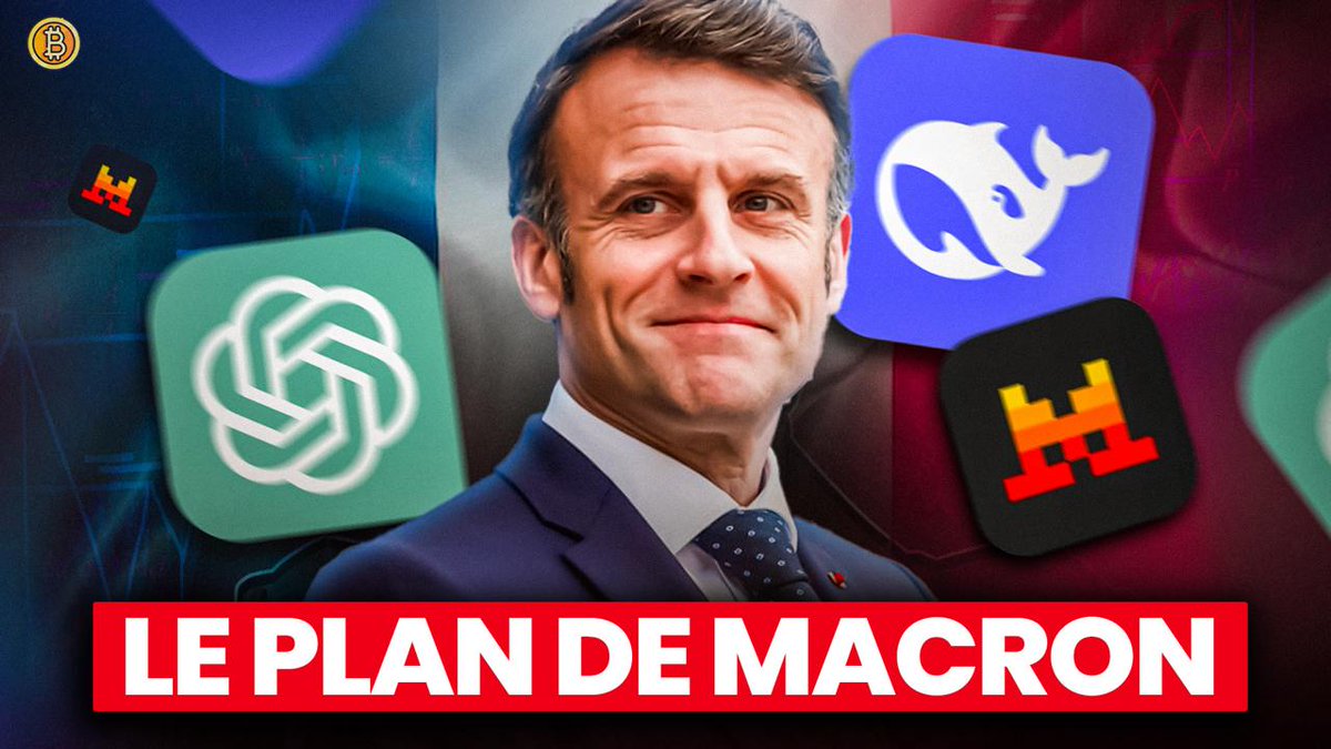 LeCryptoDaily's tweet image. 🔴 Comment la France veut devenir un leader de l'IA 

👉 Découvrez le plan d’Emmanuel Macron dans notre dernière vidéo ! 🇫🇷

Lien en description ⤵️