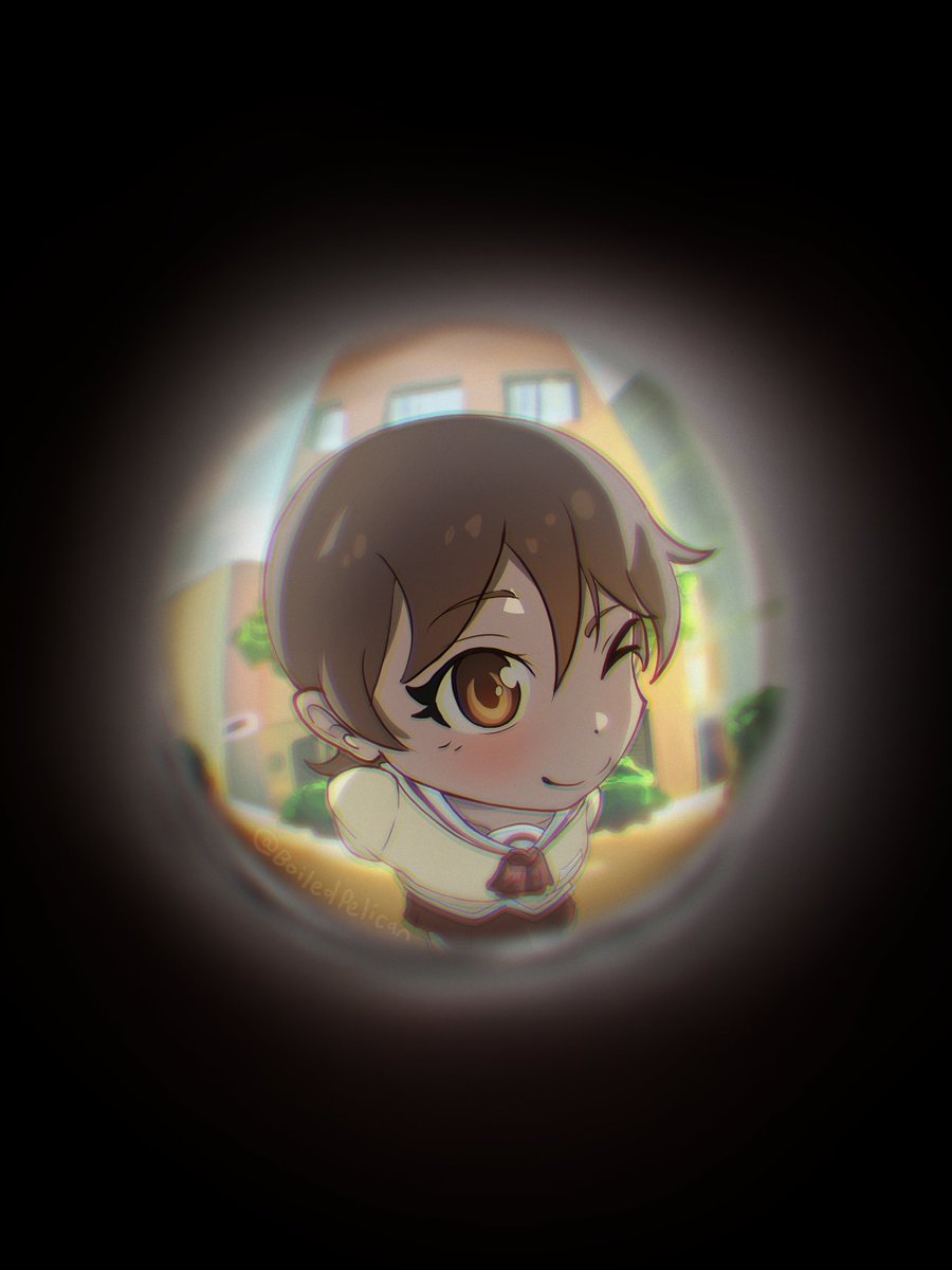 BoiledPelican's tweet photo. Nichijou art 34
She is outside your house and approaching rapidly https://t.co/Kv31sqZ4ql