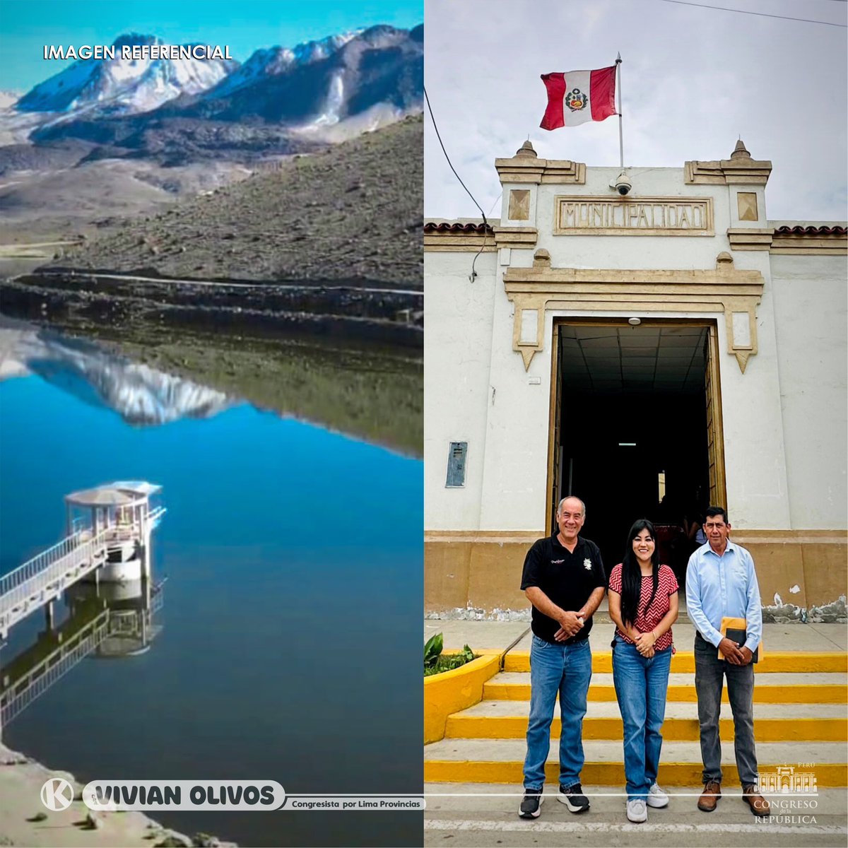 VivianOlivos's tweet image. ✅ Me reuní con los alcaldes de  #Supe - #Barranca y #Ámbar - #Huaura (Carlos Bragayrac y Milton Llanos) para abordar las necesidades agrarias, por ello, mediaré ante el Ministerio de Desarrollo Agrario.

#ConLaPoblación #LimaProvincias #VivianOlivos #Abogando #RegiónLima