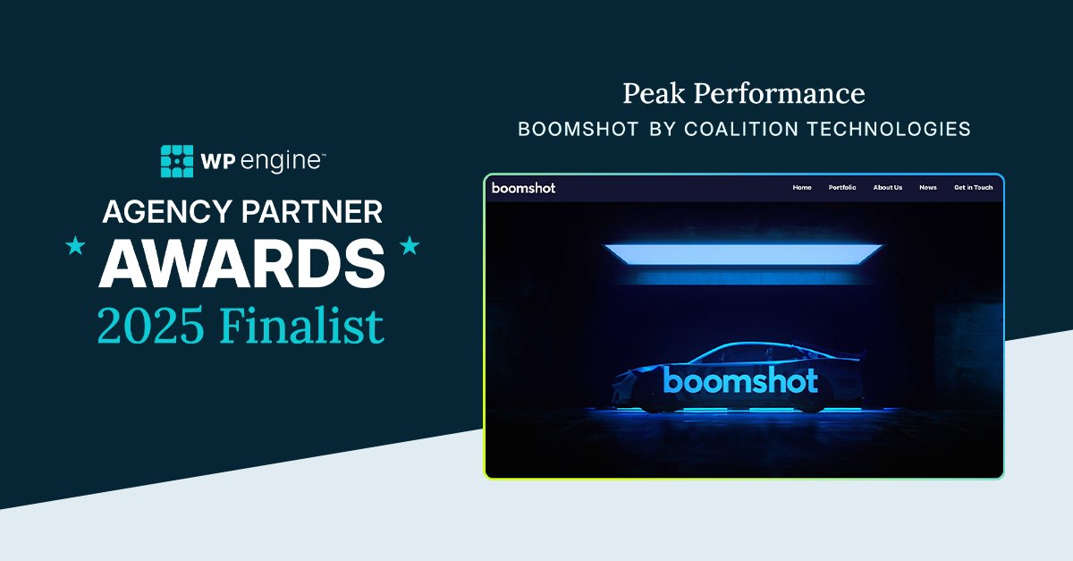 We're thrilled to announce that we're finalists for WP Engine's Peak Performance Award! 🏆

This recognition from <a href="/wpengine/">WP Engine</a> validates our commitment to excellence and we're honored to stand among 90+ global agencies showcasing top-tier WordPress design and development.
#WebDesign