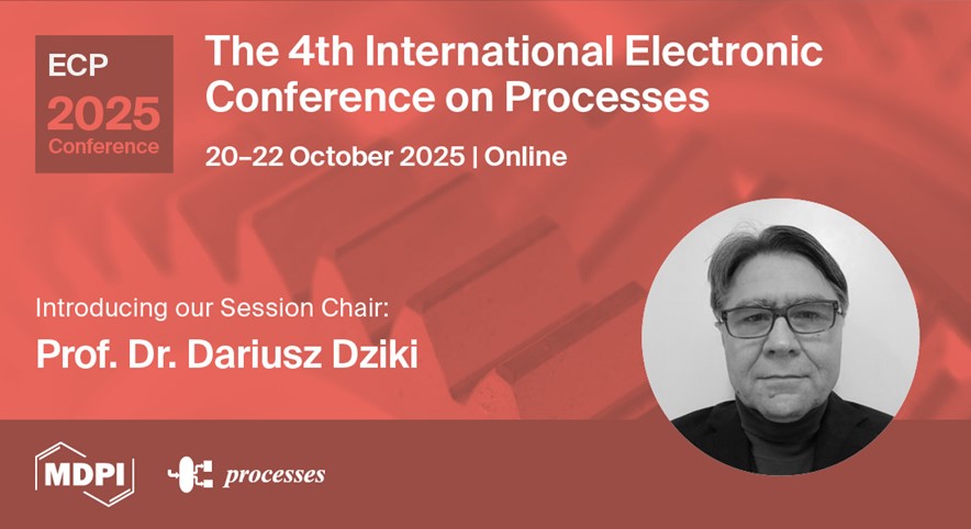 Processes MDPI (@processes_mdpi) on Twitter photo #ECP2025
We are excited to announce that Prof. Dr. Dariusz Dziki from <a href="/UPLublin/">Uniwersytet Przyrodniczy w Lublinie</a> will serve as the session chair at the 4th International Electronic Conference on Processes. His expertise will be invaluable.
More Details: brnw.ch/21wQEdN
<a href="/MDPIEngineering/">MDPI Engineering</a> #OpenAccess #ECP2025
We are excited to announce that Prof. Dr. Dariusz Dziki from <a href="/UPLublin/">Uniwersytet Przyrodniczy w Lublinie</a> will serve as the session chair at the 4th International Electronic Conference on Processes. His expertise will be invaluable.
More Details: brnw.ch/21wQEdN
<a href="/MDPIEngineering/">MDPI Engineering</a> #OpenAccess