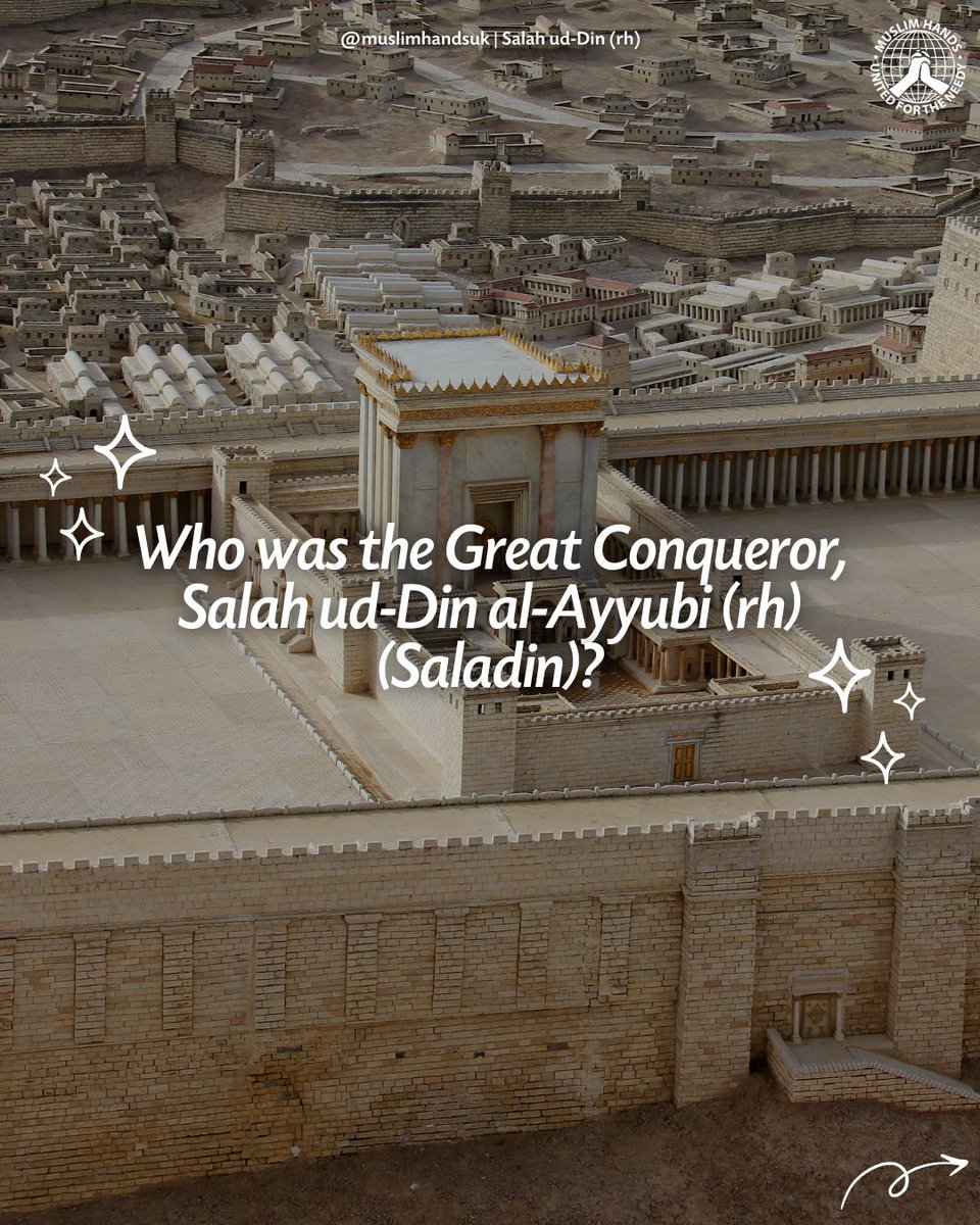 muslimhandsuk's tweet photo. Salah ud-Din al-Ayyubi was internationally recognised as a just and incredibly talented leader. 🕌

Due to his military genius, Jereusalem was reclaimed from the Crusaders in 1187 and restored, ending nearly 90 years of Christian rule.

#islamichistory #islamhistory #islam https://t.co/CEEuZeVANF
