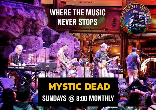 ComixRoadhouse's tweet image. Jam out to the ultimate Grateful Dead tribute band, Mystic Dead, live in the Roadhouse Sunday, 2/16!