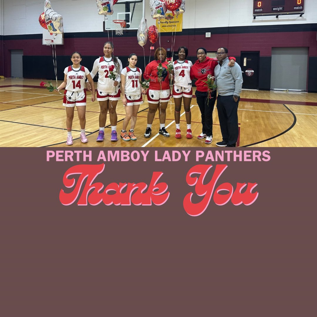 💥Senior Night💥was a major success! 
Thank you Tay, Bri, and Vic for all you’ve done for the program and we wish you continued success moving forward! Thank you to Perth Amboy as well for a hard fought battle and we wish your Seniors continued success also!