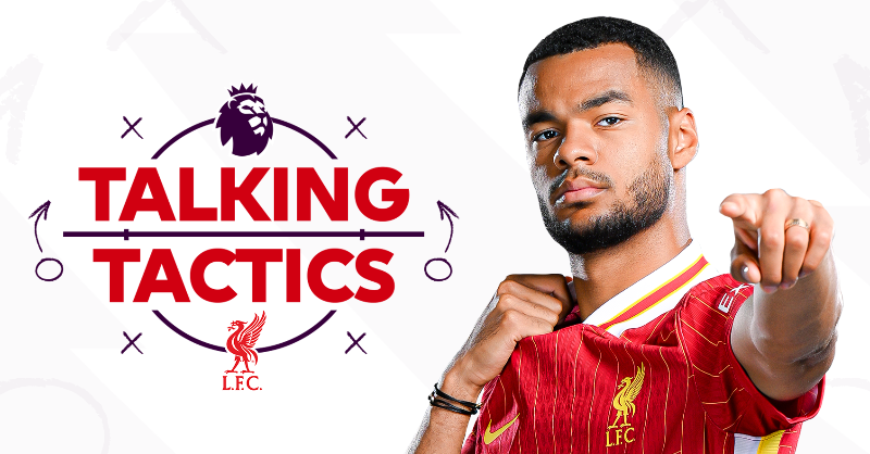 premierleague's tweet photo. After a slow start to the season, Cody Gakpo is in red-hot form on @LFC's left side 🔴

We look at his partnership with Mo Salah ahead of the Merseyside derby ⬇️