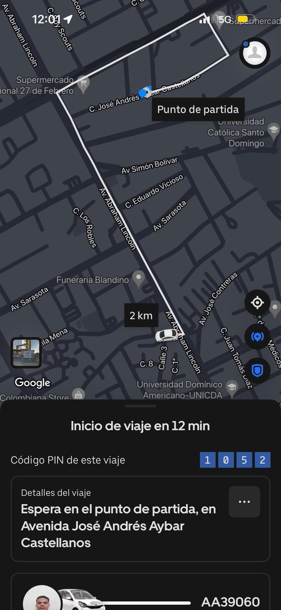 Ese es tipo de conductores que no deberían estar en <a href="/Uber_DOM/">Uber República Dominicana</a> …
Solicitas el viaje y el pana lo acepta pero sigue su rumbo haciéndole perder el tiempo a uno …