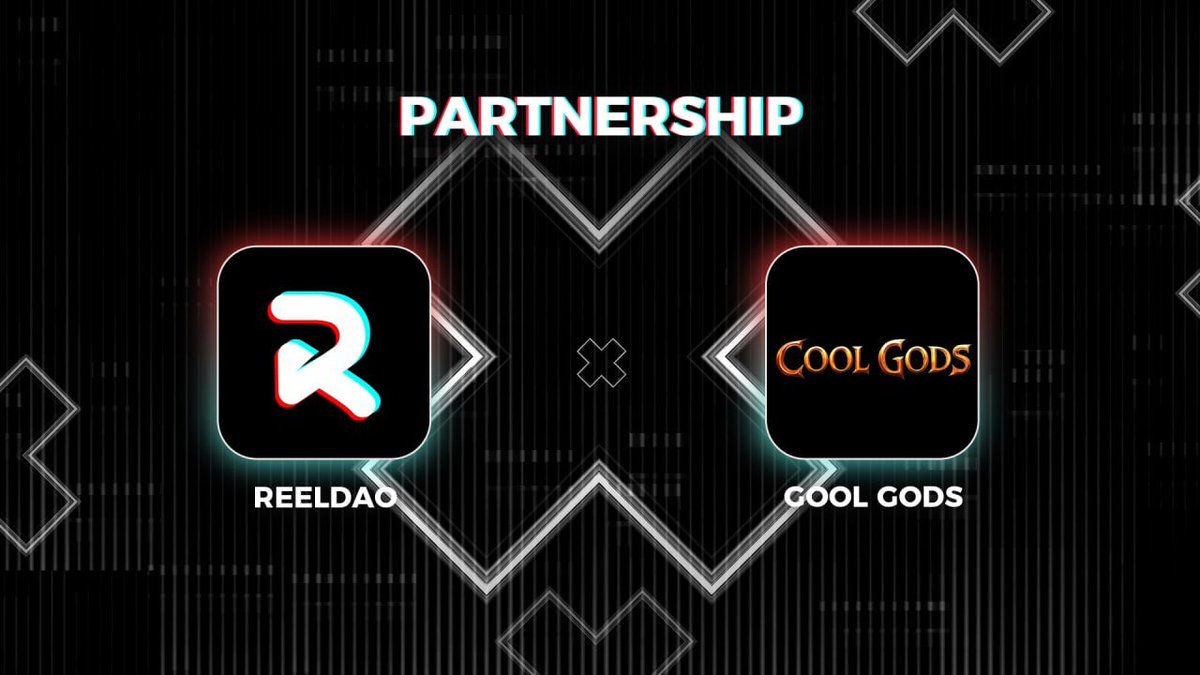 🚀 ReelDAO x Cool Gods Partnership Announcement ⚔️🎮

We’re thrilled to partner with <a href="/CoolGods_MOBA/">Cool Gods</a>, a next-gen 3D stereoscopic 5V5 hero-based GameFi that takes the MOBA experience to new heights! 🌟

With Cool Gods, players can expect:
✅ Immersive 3D battles that redefine