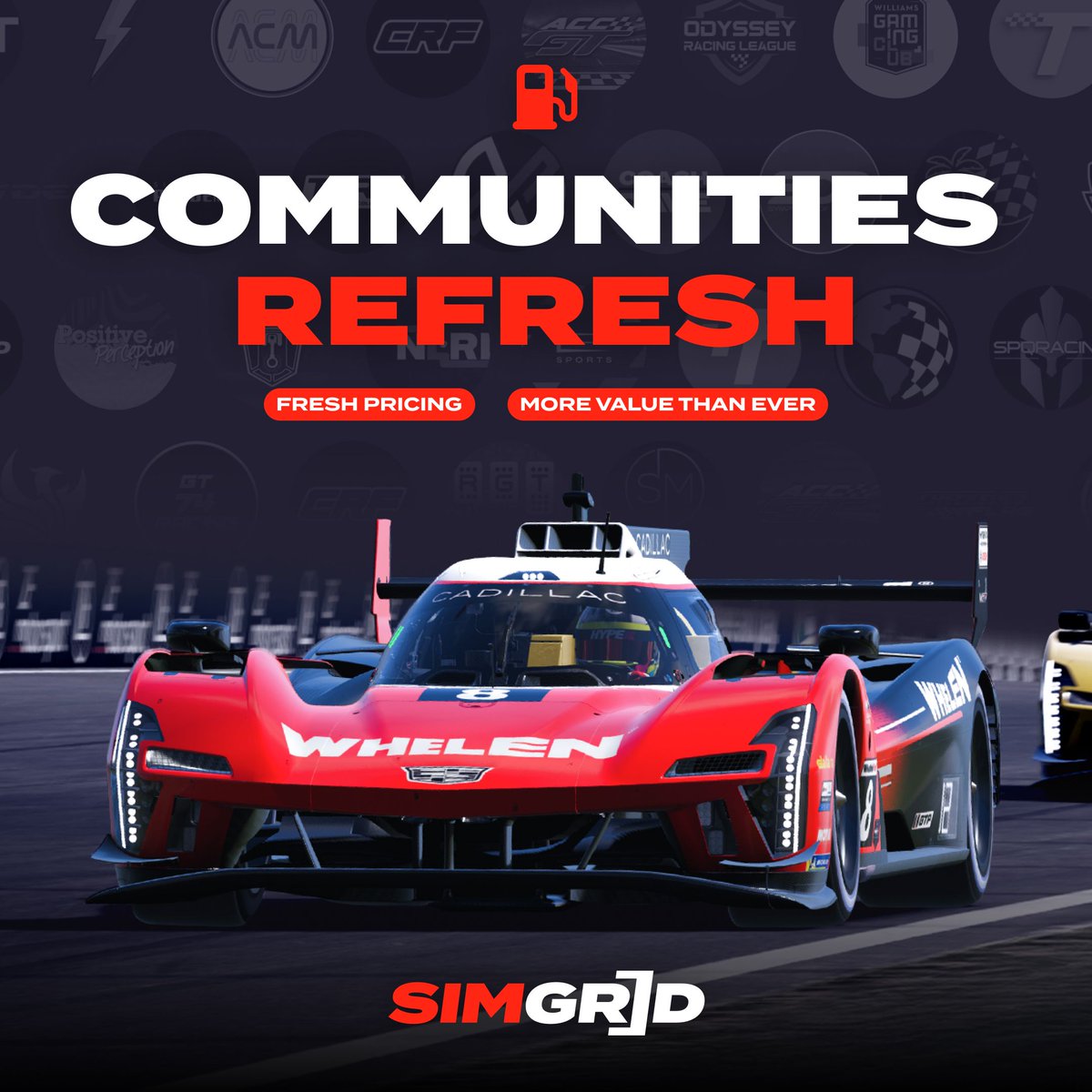 We already have over 1,300 communities on SimGrid, which is amazing, but we wanted to lower the barrier to entry even further! So we refreshed our pricing and sign up flow on SimGrid to make it easier and more affordable than ever.