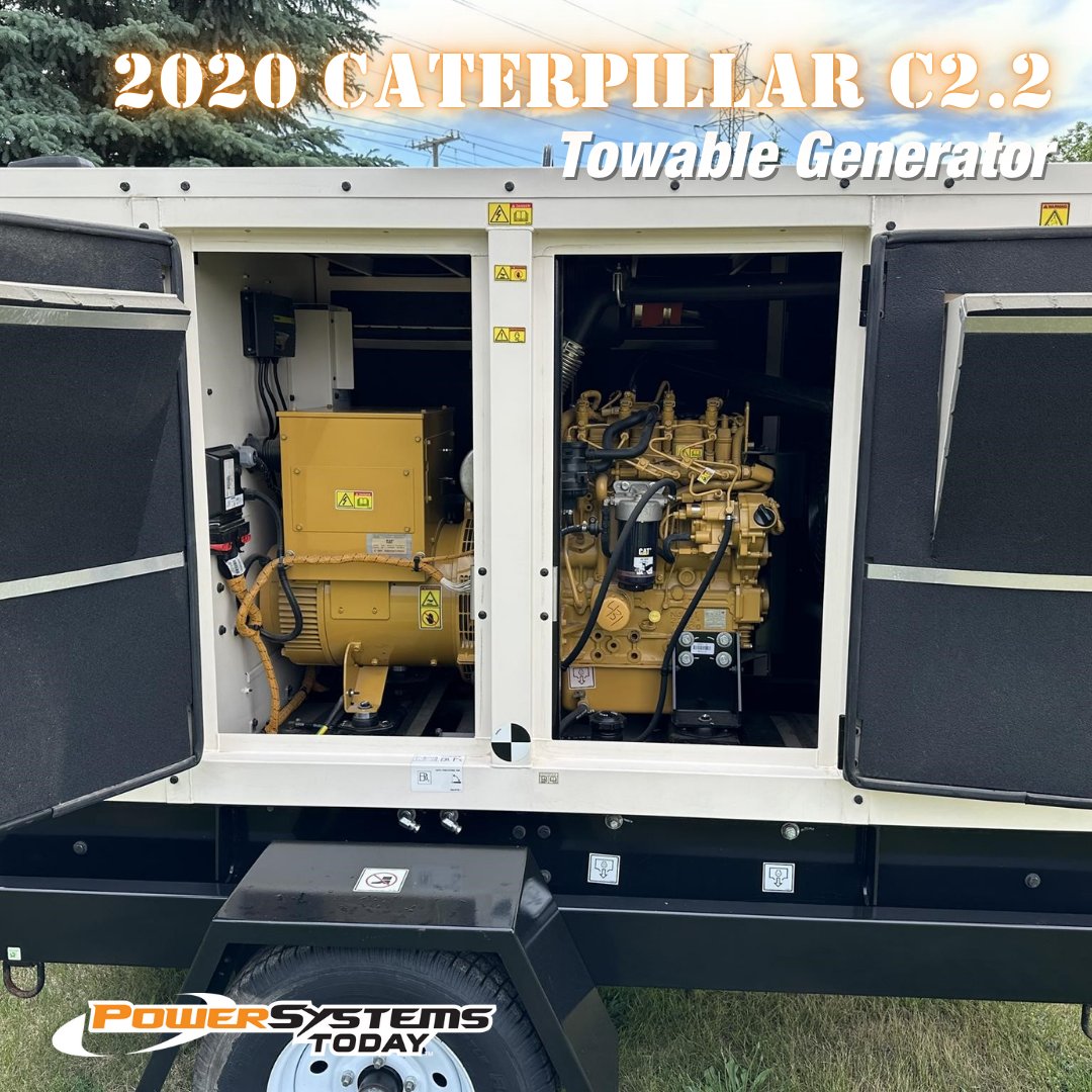 PowerSysToday's tweet image. 𝟐𝟎𝟐𝟎 𝐂𝐀𝐓𝐄𝐑𝐏𝐈𝐋𝐋𝐀𝐑 𝐂𝟐.𝟐 👀🔥

⚡ 480 V
✅ 60 Hz
📞 Call (317) 942-7000 for availability!

See the full towable generator HERE! 😁👇
🔗 ow.ly/FGgP50UXJC3

#GeneratorsForSale #TowableGenerators #IndianaGenerators #PowerSystemsToday