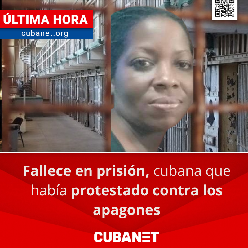 CubanetNoticias's tweet photo. La condenaron a cinco años por protestar por los apagones. Enfermó en la cárcel y no la atendieron. Era madre de dos hijos.
#CubaEsUnaDictadura https://t.co/v4twP88gCJ
