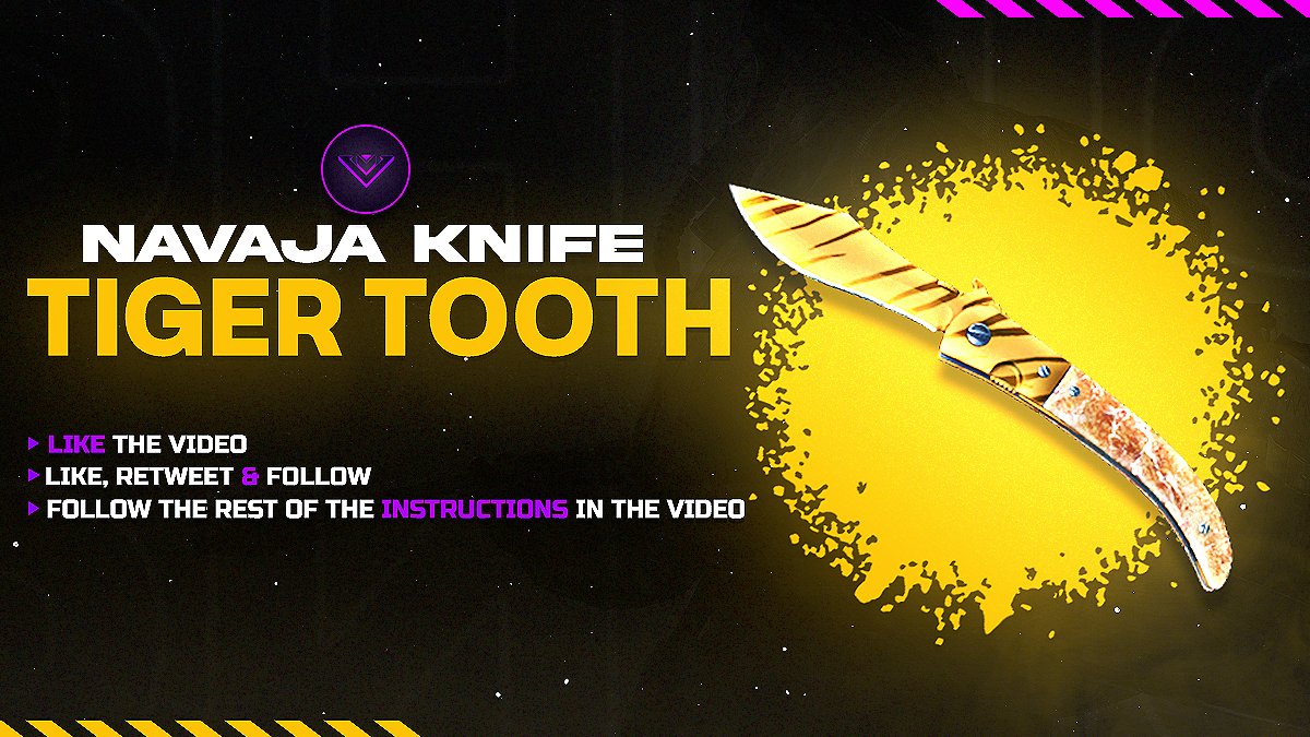 LilJohnGambling's tweet image. 💸Navaja Knife Tiger Tooth ($140)💸

- Like the video youtu.be/ci9xt6RuC68👍
- Like, RT, And Follow @LilJohnGambling 
- Follow The Rest of The Instructions In The Video!

Giveaway rolls in 7 days and Winner will get 55% of the value in ETH or 100% of the value in csgoroll…